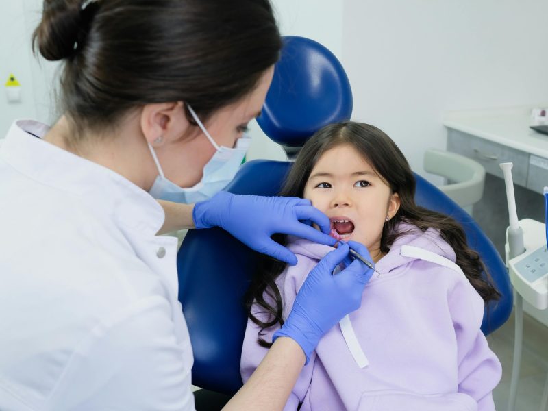 Dark-Coloured Saliva in Children